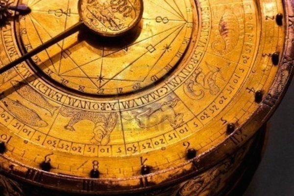 7505348-old-astrology-clock-with-golden-zodiac-symbols